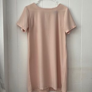 Bobeau Light Pink Swing Dress, Size S